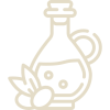 Icono de jarra de aceite de oliva virgen